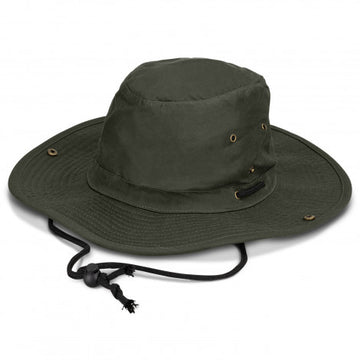 Oilskin Wide Brim Hat - 119578-1